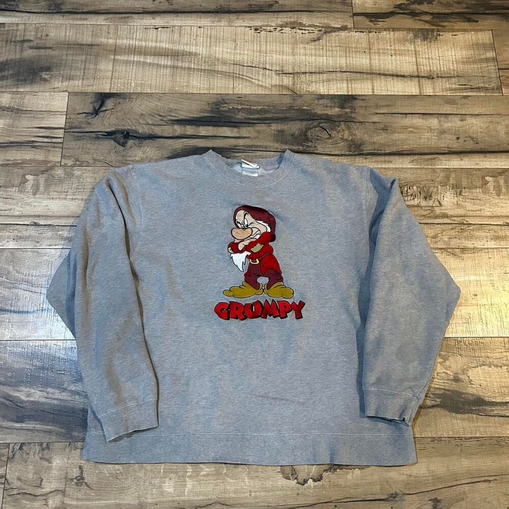 Disney Men's Grey Sweatshirt